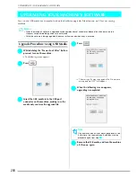 Preview for 209 page of Brother Innov-is 2500D Operation Manual