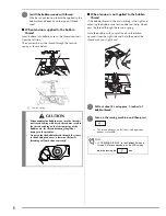 Предварительный просмотр 8 страницы Brother Innov-is NX2000 Instruction Manual