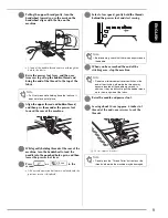 Предварительный просмотр 11 страницы Brother Innov-is NX2000 Instruction Manual