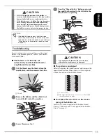 Предварительный просмотр 13 страницы Brother Innov-is NX2000 Instruction Manual