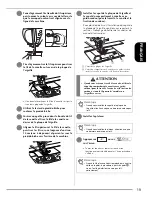 Предварительный просмотр 21 страницы Brother Innov-is NX2000 Instruction Manual