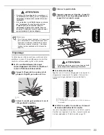 Предварительный просмотр 25 страницы Brother Innov-is NX2000 Instruction Manual