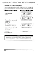 Предварительный просмотр 74 страницы Brother IntelliFAX 1450MC Owner'S Manual