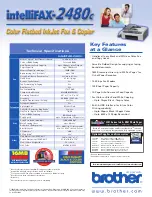 Preview for 2 page of Brother IntelliFAX 2480C Brochure