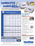 Preview for 2 page of Brother IntelliFAX 775 Specifications