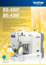 Предварительный просмотр 1 страницы Brother KE-430F Series Brochure