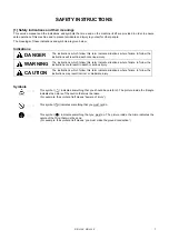 Preview for 3 page of Brother KE-430F Series Service Manual