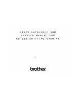 Brother KH-965 Service Manual And Parts List preview