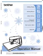 Предварительный просмотр 1 страницы Brother Laura Ashley Innov-ís NX2000 Operation Manual