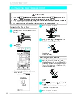 Предварительный просмотр 34 страницы Brother Laura Ashley Innov-ís NX2000 Operation Manual