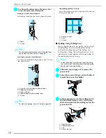 Предварительный просмотр 74 страницы Brother Laura Ashley Innov-ís NX2000 Operation Manual