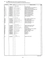 Предварительный просмотр 31 страницы Brother LH4-B814 Parts Manual