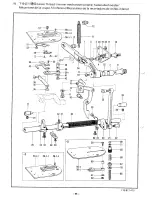 Предварительный просмотр 62 страницы Brother LH4-B814 Parts Manual