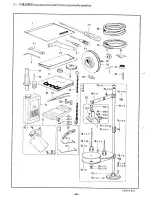 Предварительный просмотр 72 страницы Brother LH4-B814 Parts Manual