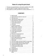 Preview for 4 page of Brother LK3-B438E MKII Parts Manual