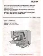 Brother LK3-B484 Instruction Manual preview