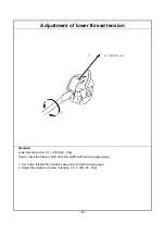 Предварительный просмотр 19 страницы Brother LS-1717 Service Manual