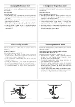 Предварительный просмотр 16 страницы Brother LS-3125 Instruction Manual