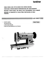 Brother LS2-B837 Parts Manual предпросмотр