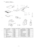 Предварительный просмотр 21 страницы Brother LS2-B837 Parts Manual