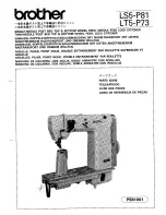 Предварительный просмотр 1 страницы Brother LS5-P81 Parts Manual