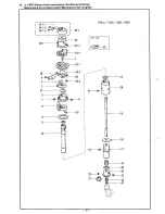 Предварительный просмотр 34 страницы Brother LS5-P81 Parts Manual