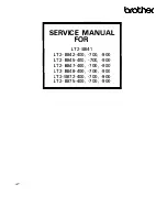 Brother LT2-8841 Service Manual предпросмотр