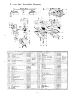 Предварительный просмотр 9 страницы Brother LT5-B833 Parts Manual