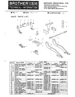 Предварительный просмотр 19 страницы Brother LT5-B833 Parts Manual