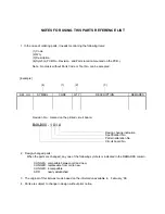 Preview for 2 page of Brother LW-810icBL Parts Reference List