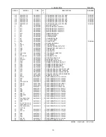 Preview for 18 page of Brother LW-810icBL Parts Reference List