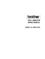 Preview for 2 page of Brother LX-1200 Service Manual