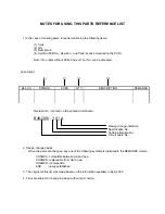 Preview for 2 page of Brother LX-180 Parts Reference List