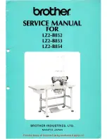 Brother LZ2-B852 Service Manual preview