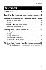 Preview for 3 page of Brother m-PRINT MW-100 Software Manual