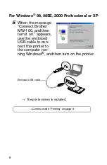 Preview for 8 page of Brother m-PRINT MW-100 Software Manual