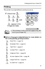 Preview for 19 page of Brother m-PRINT MW-100 Software Manual