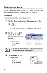 Preview for 20 page of Brother m-PRINT MW-100 Software Manual