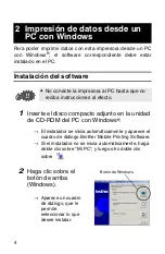 Preview for 45 page of Brother m-PRINT MW-100 Software Manual