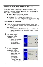 Preview for 71 page of Brother m-PRINT MW-100 Software Manual