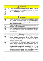 Предварительный просмотр 11 страницы Brother M Print MW-260 User Manual