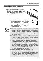 Предварительный просмотр 24 страницы Brother M Print MW-260 User Manual