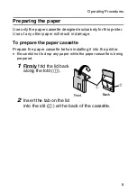 Предварительный просмотр 26 страницы Brother M Print MW-260 User Manual