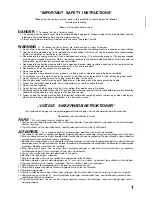 Предварительный просмотр 2 страницы Brother M1034D Instructions Manual