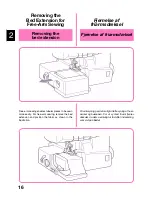 Предварительный просмотр 17 страницы Brother M1034D Instructions Manual