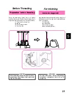 Предварительный просмотр 22 страницы Brother M1034D Instructions Manual