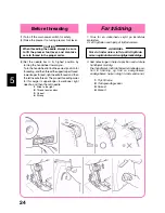 Предварительный просмотр 25 страницы Brother M1034D Instructions Manual