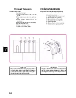 Предварительный просмотр 35 страницы Brother M1034D Instructions Manual