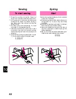 Предварительный просмотр 43 страницы Brother M1034D Instructions Manual