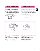 Предварительный просмотр 62 страницы Brother M1034D Instructions Manual